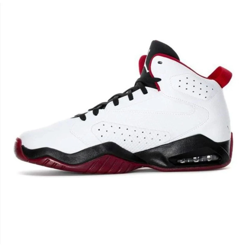 Mens Size 13- Nike Air Jordan Lift Off Basketball Shoes White/ Red AR4430-106 - Picture 2 of 6